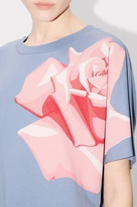 Robe T-shirt oversize Kenzo Rose - Blue