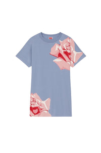 Robe T-shirt oversize Kenzo Rose - Blue