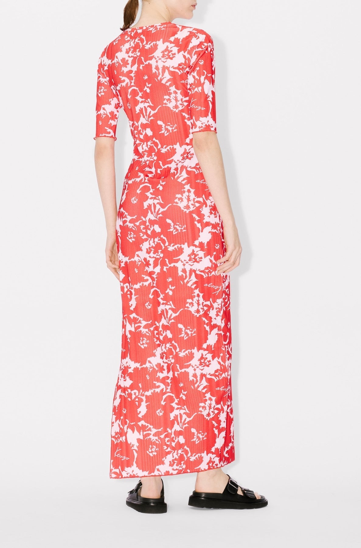 Flower Camo Long T-Shirt Dress /// LVMH