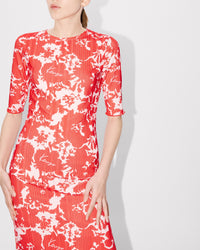 Flower Camo Long T-Shirt Dress /// LVMH