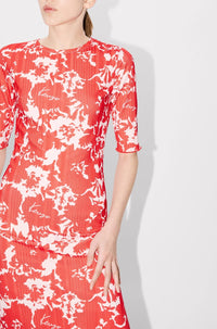 Robe T-shirt Kenzo Flower Camo - Medium Red
