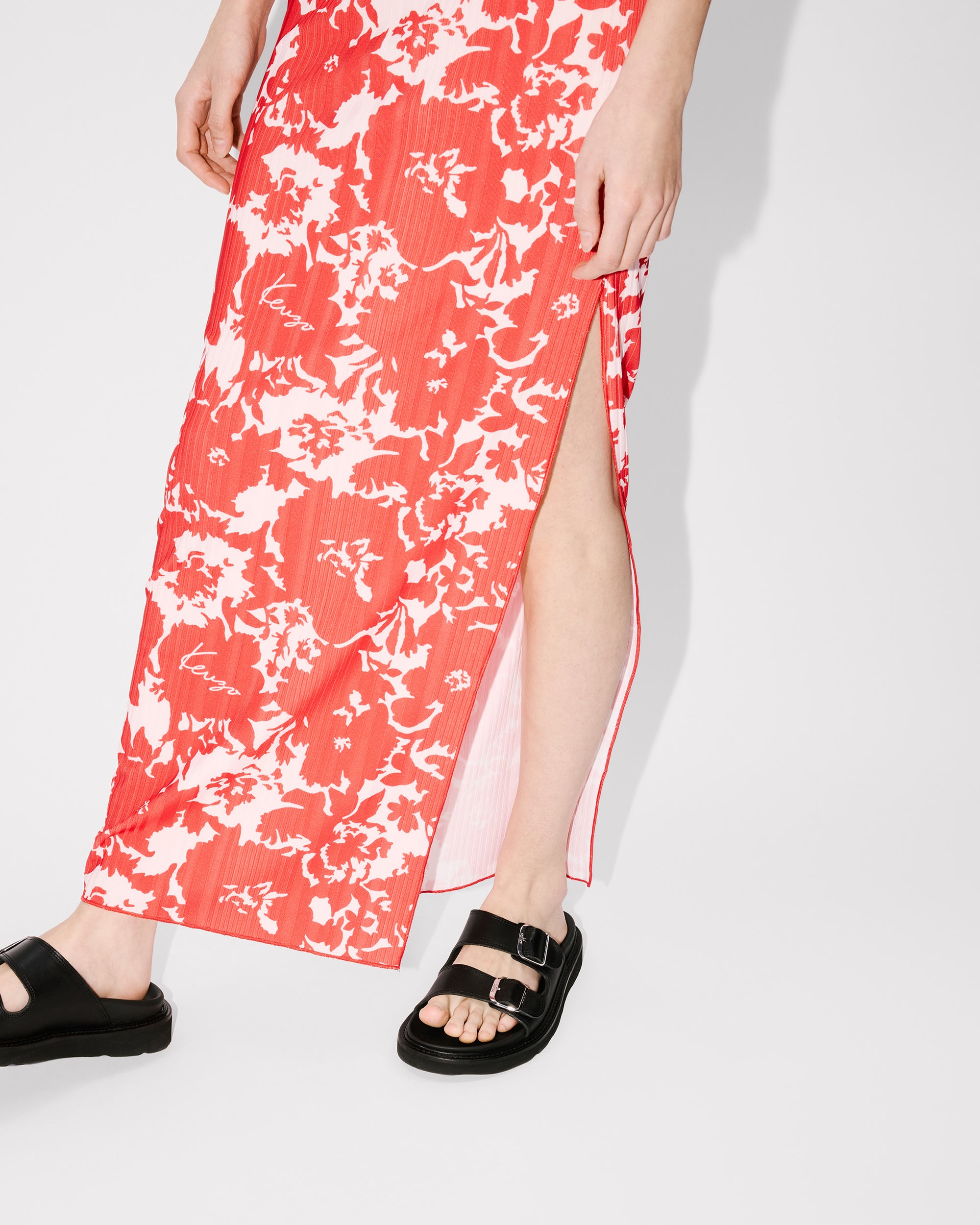 Robe T-shirt "Kenzo Flower Camo" - Medium Red