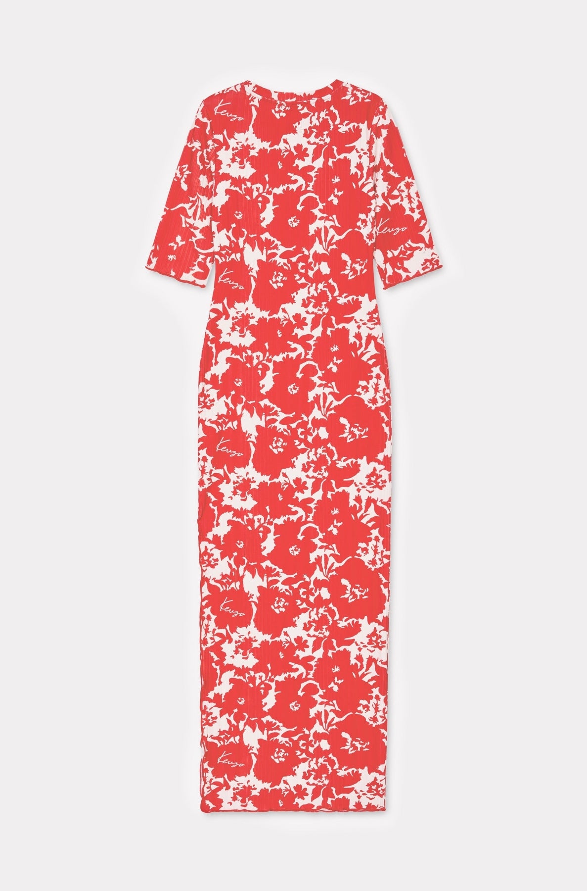 Robe T-shirt Kenzo Flower Camo - Medium Red