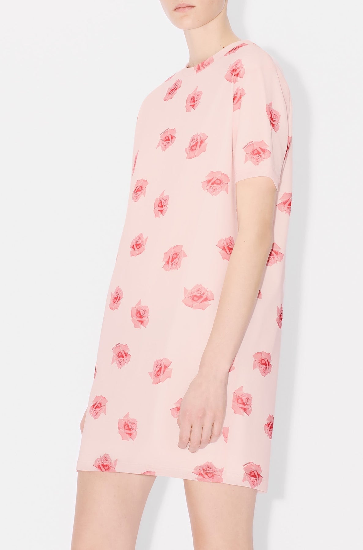 Kenzo Rose Double Layer Dress