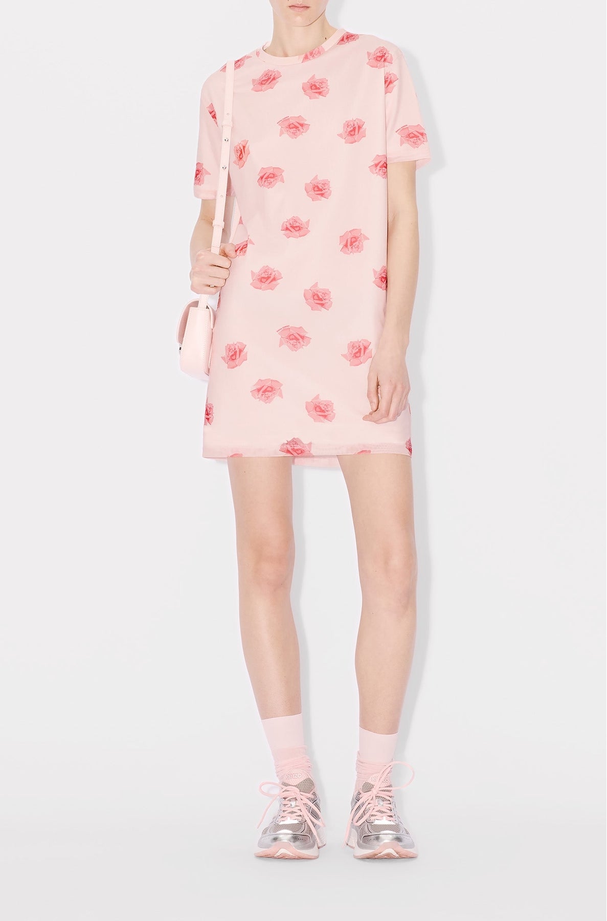 Kenzo Rose Dress - Faded Pink