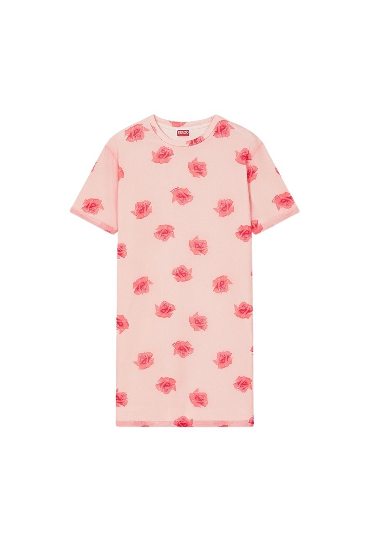 Kenzo Rose Double Layer Dress
