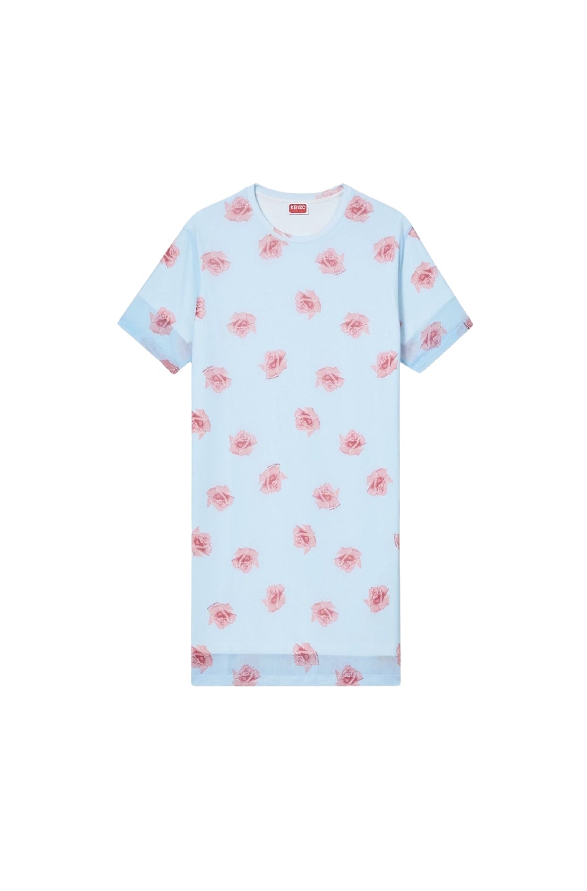 Kenzo Rose Double Layer Dress