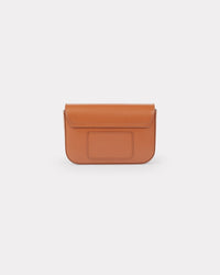 Sac à bandoulière "Kenzo Boke" en cuir - Dark Camel