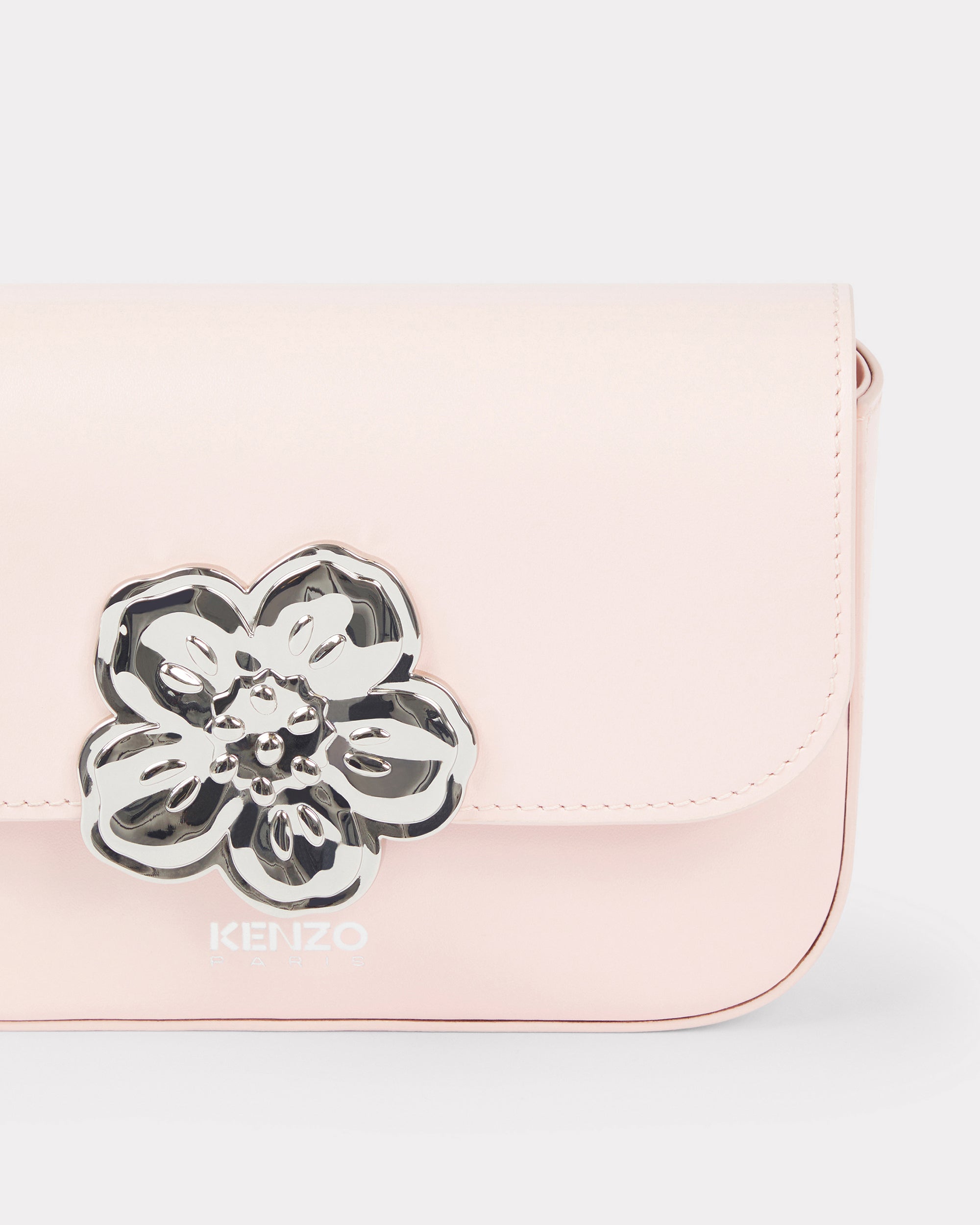 Sac à bandoulière "Kenzo Boke" en cuir - Faded Pink