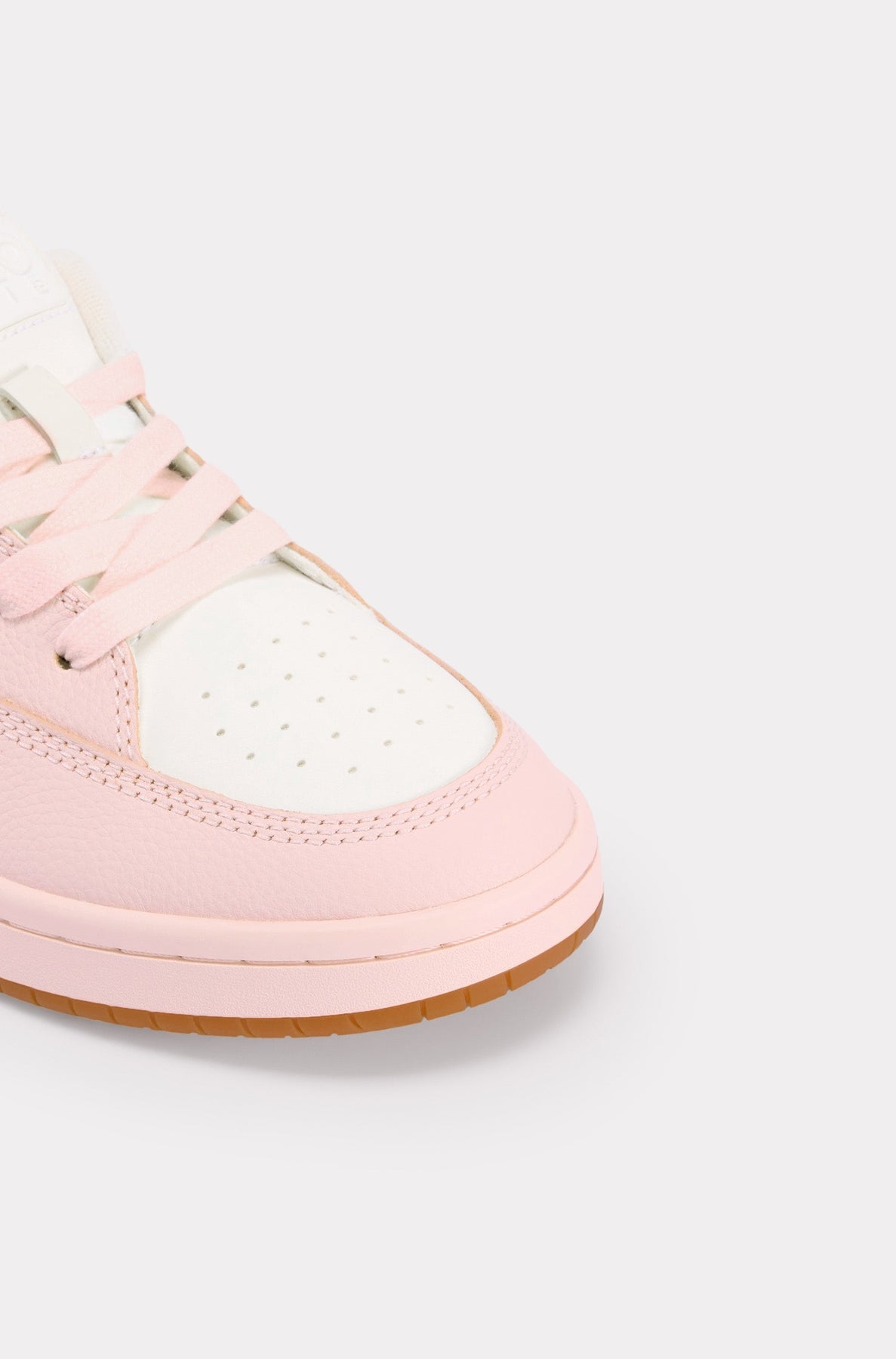 Kenzo-Dome leather trainers - Faded Pink