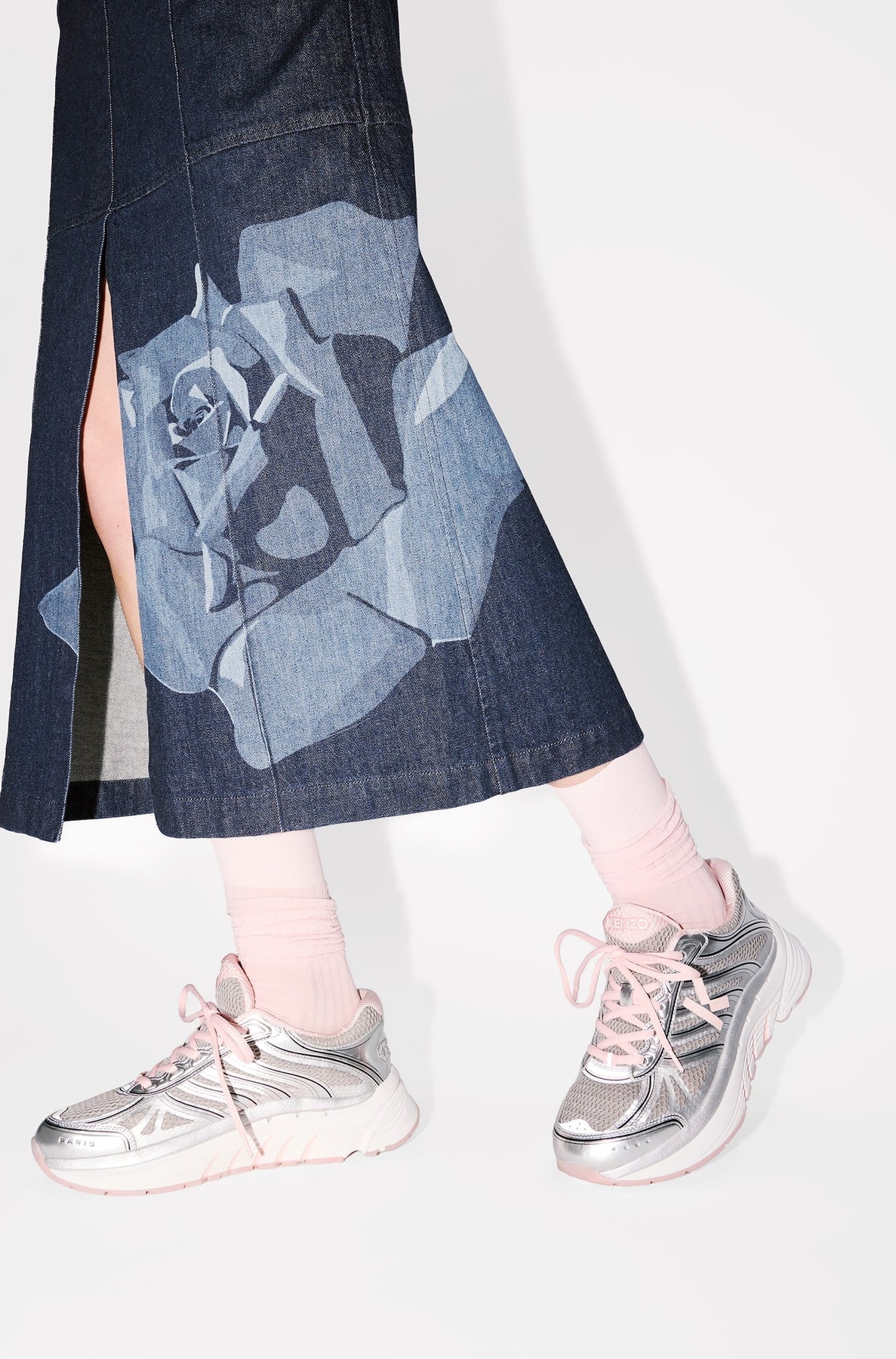 Kenzo-Pace Sneakers - Faded Pink