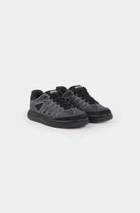 Kenzo-PXT leather trainers - Black