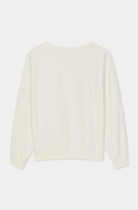 Sweatshirt oversize Kenzo Rose - Off White