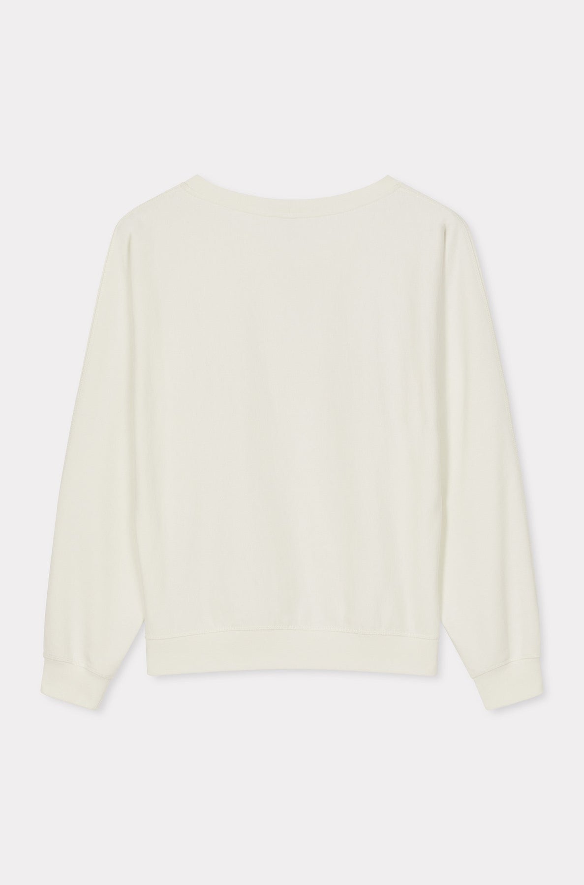 Sweatshirt oversize Kenzo Rose - Off White