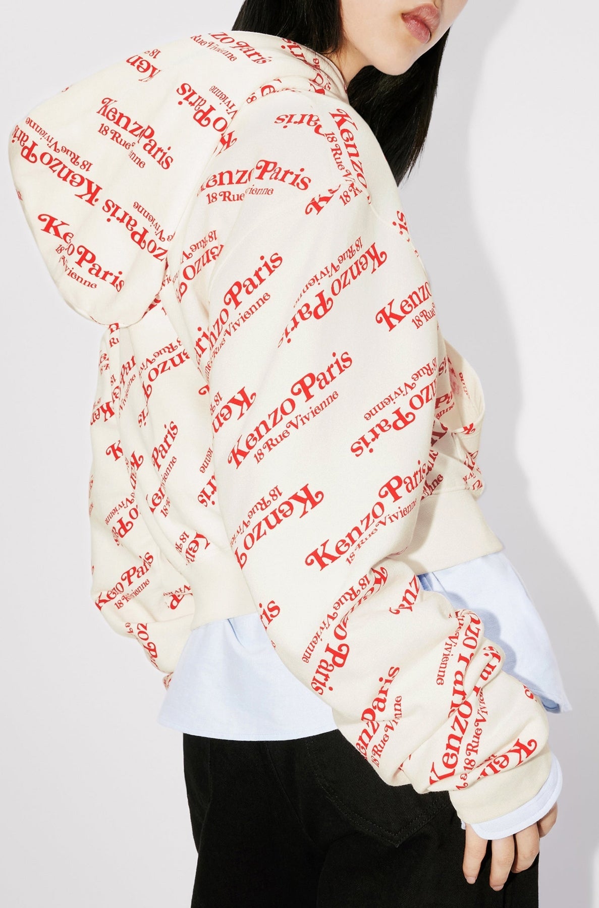 Kenzo By Verdy Cropped Hoodie