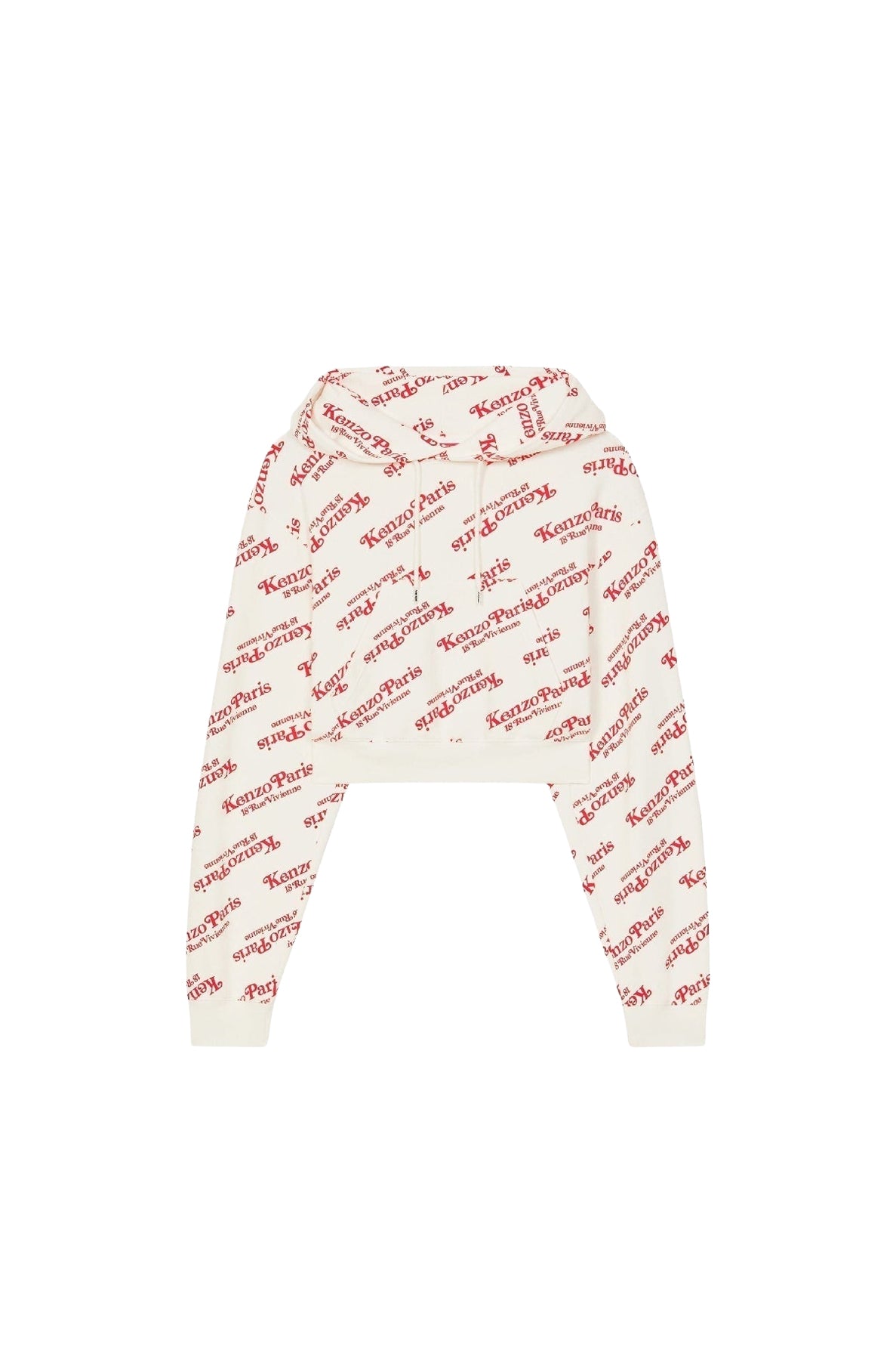 Cropped hoodie Kenzo by Verdy - Off White