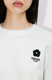 Boke Flower 2.0 embroidered short sweatshirt - White