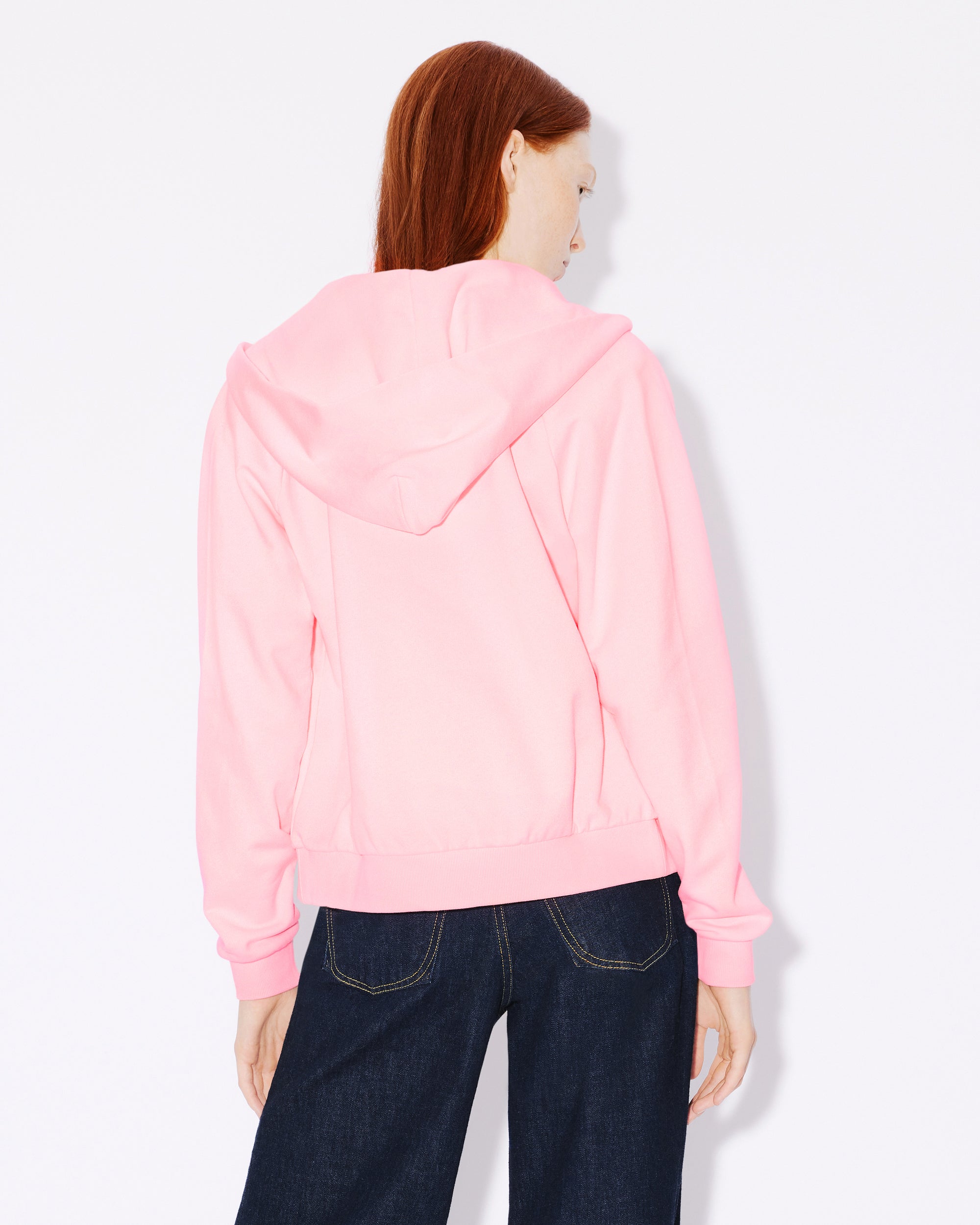 Boke Flower Zip Up Hoodie