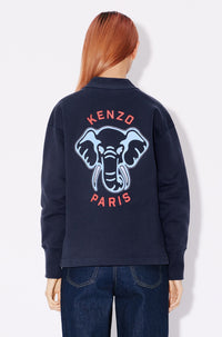 Cardigan brodé Kenzo Éléphant - Midnight Blue