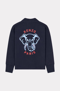 Cardigan brodé Kenzo Éléphant - Midnight Blue