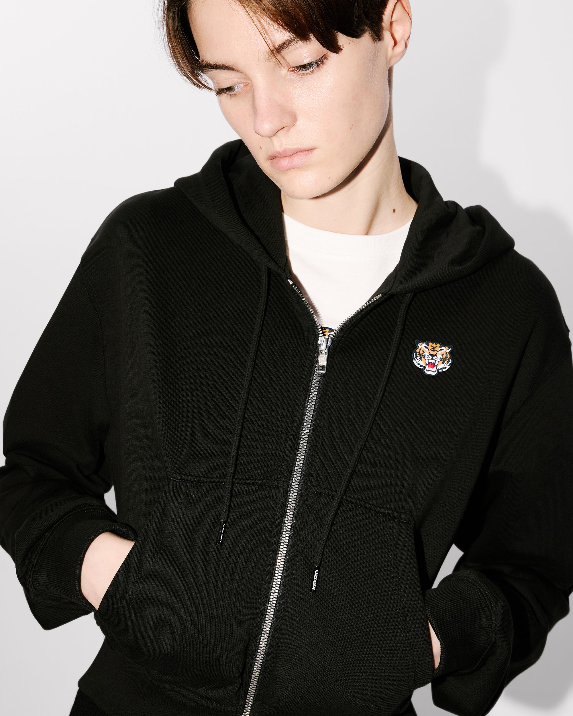 Lucky Tiger Zip Up Hoodie