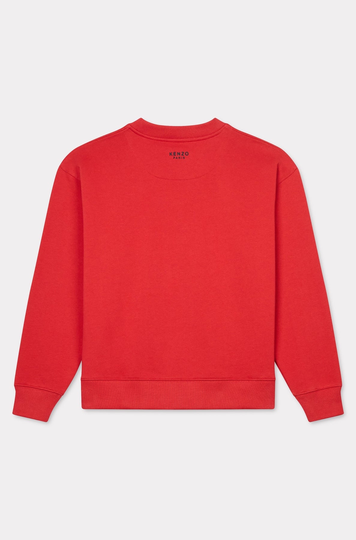 Lucky Tiger embroidered sweatshirt - Cherry