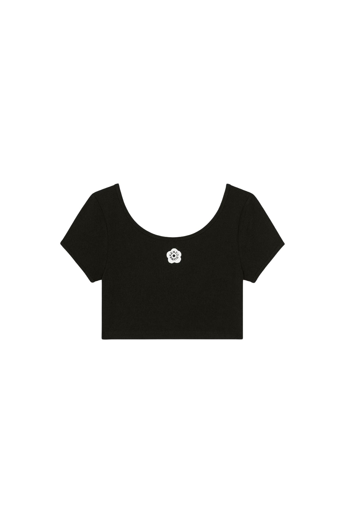 Boke Flower 2.0 embroidered halter top - Black