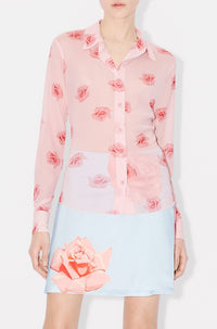 Kenzo Rose Fitted Shirt /// LVMH
