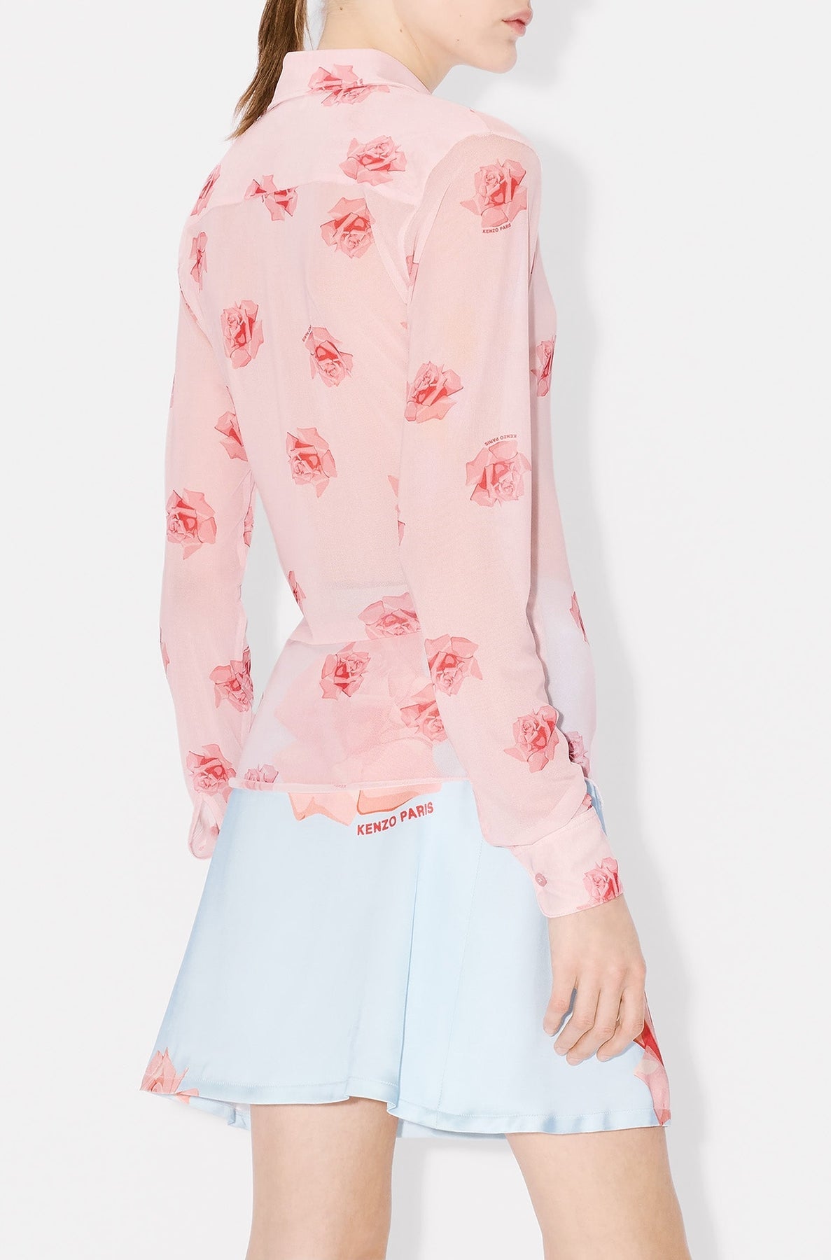 Kenzo Rose Fitted Shirt /// LVMH