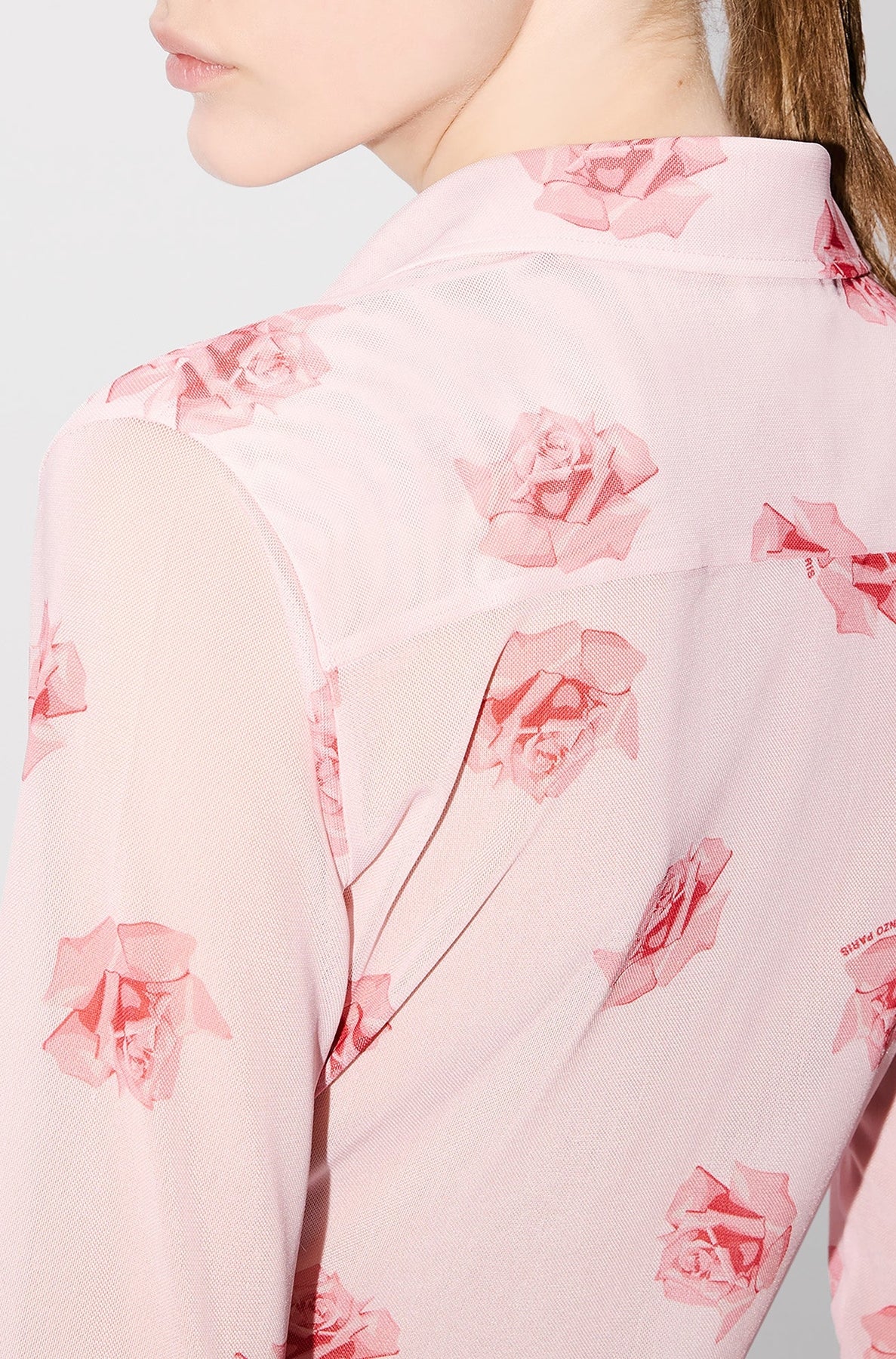 Kenzo Rose Fitted Shirt /// LVMH