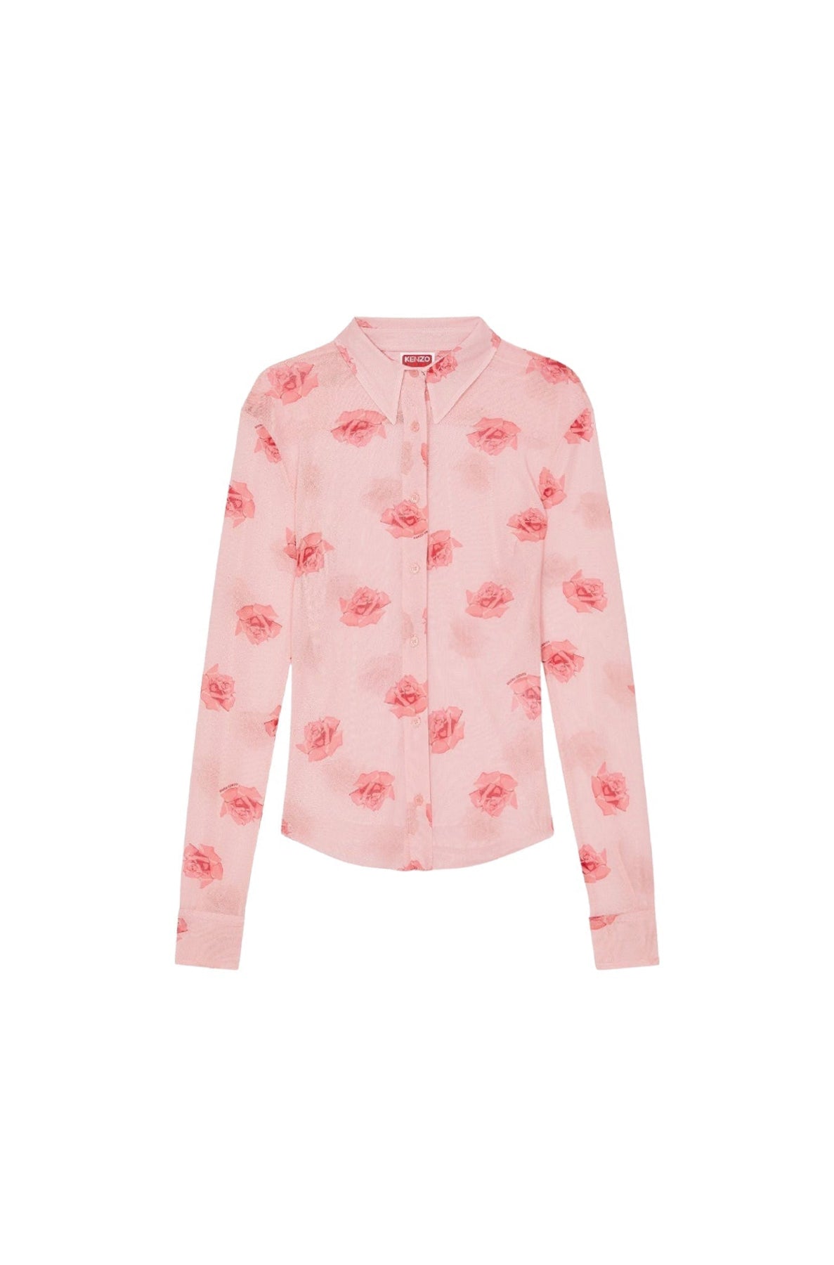 Kenzo Pink Tailored Shirt - Faded Pink