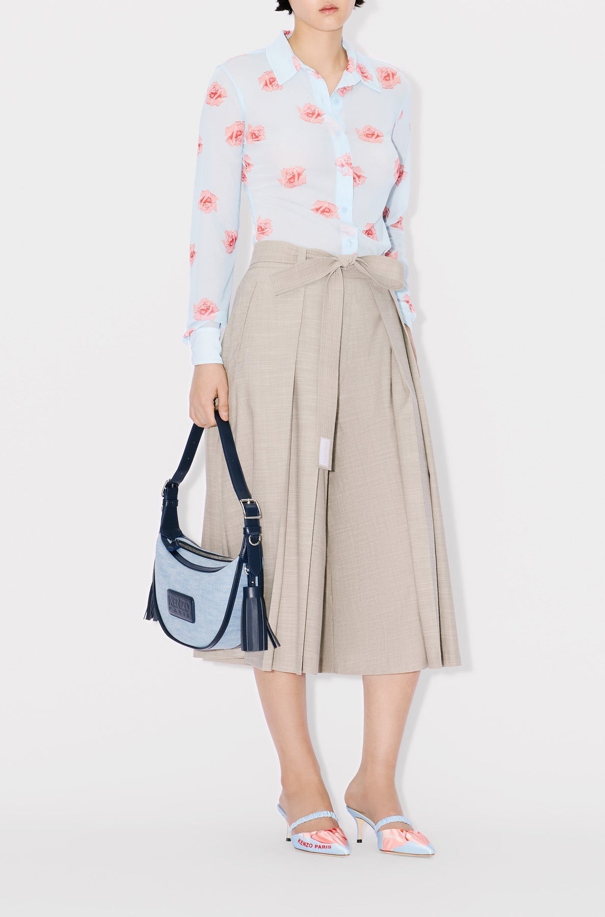 Kenzo Rose Fitted Shirt