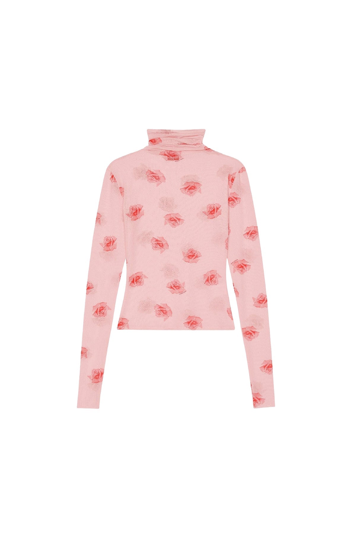 Kenzo Rose Turtleneck Top