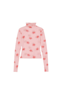 Pull à col roulé Kenzo Rose - Faded Pink