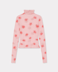 Kenzo Rose Turtleneck Top