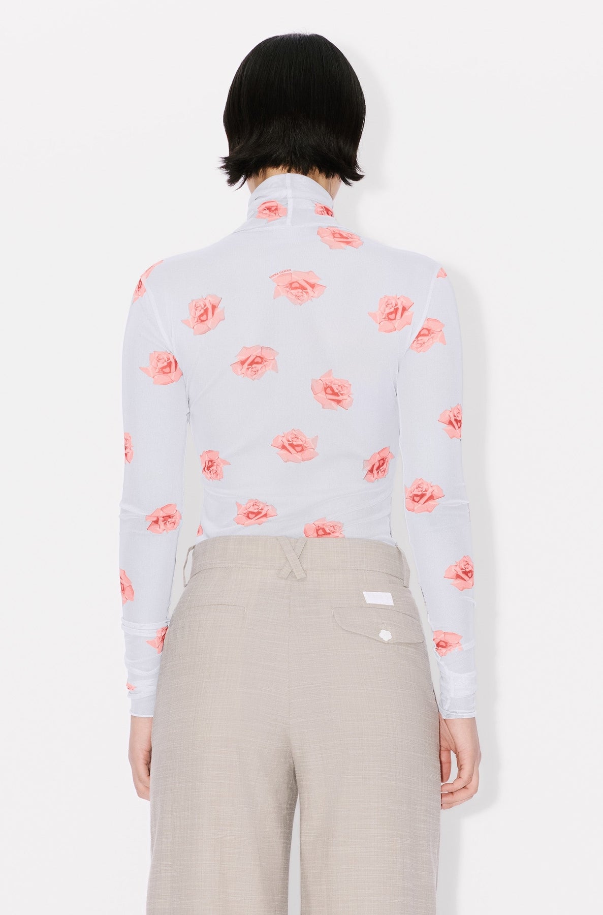 Kenzo pink turtleneck jumper - Light Blue