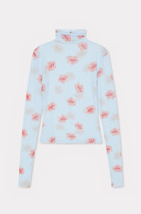 Kenzo pink turtleneck jumper - Light Blue