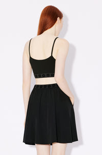 Boke Flower 2.0 embroidered bra - Black