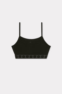Boke Flower 2.0 embroidered bra - Black