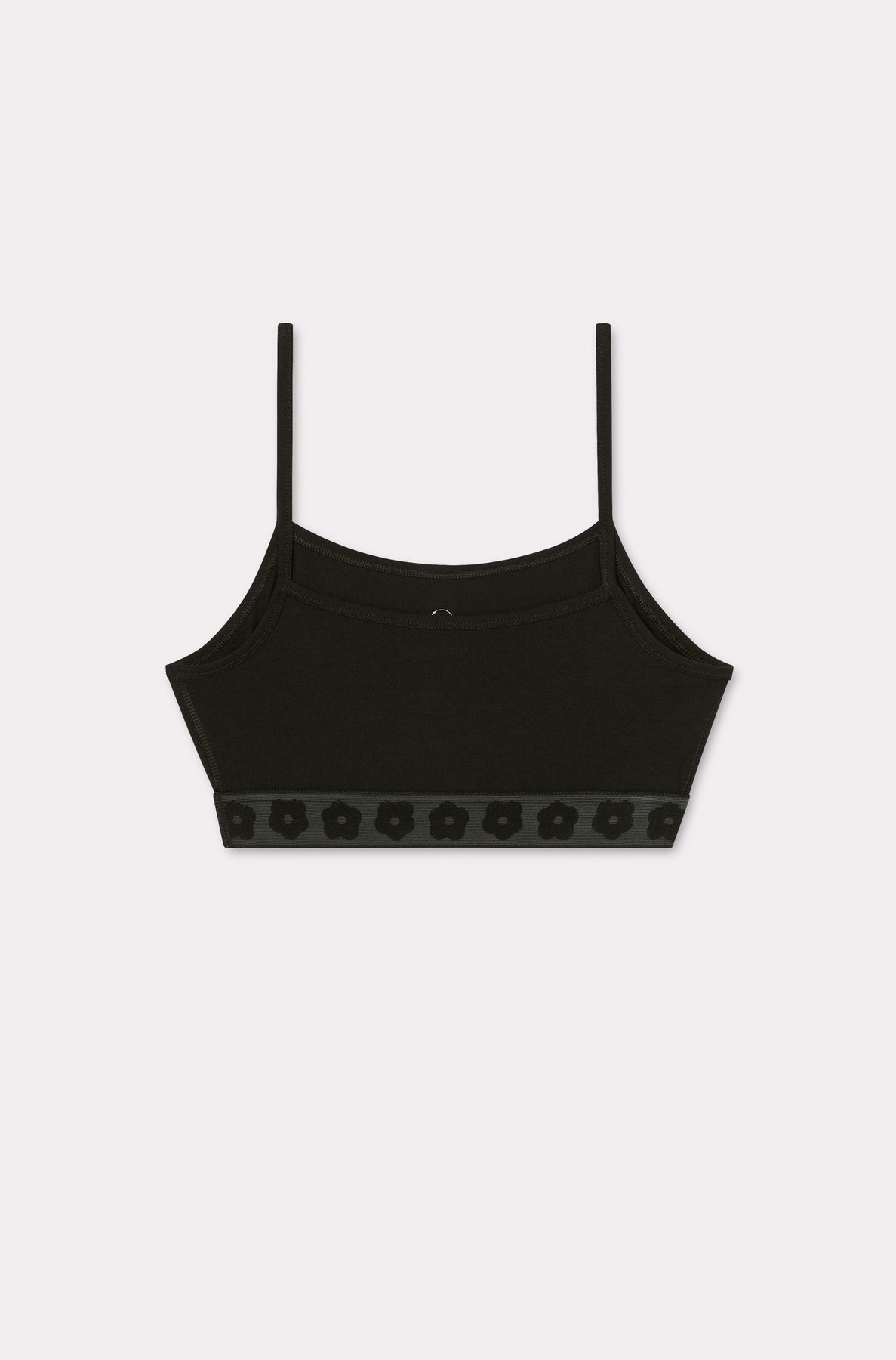 Boke Flower 2.0 embroidered bra - Black