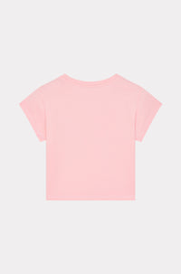 T-shirt court brodé Boke Flower - Faded Pink