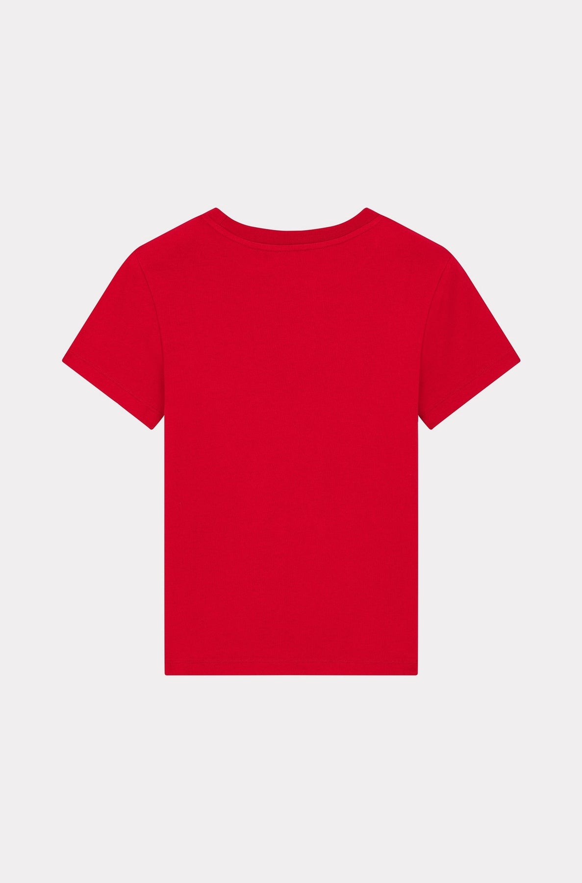 T-shirt classique brodé Year of the Dragon Crest - Cherry