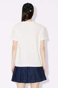 T-shirt loose brodé Kenzo Drawn Varsity - Off White