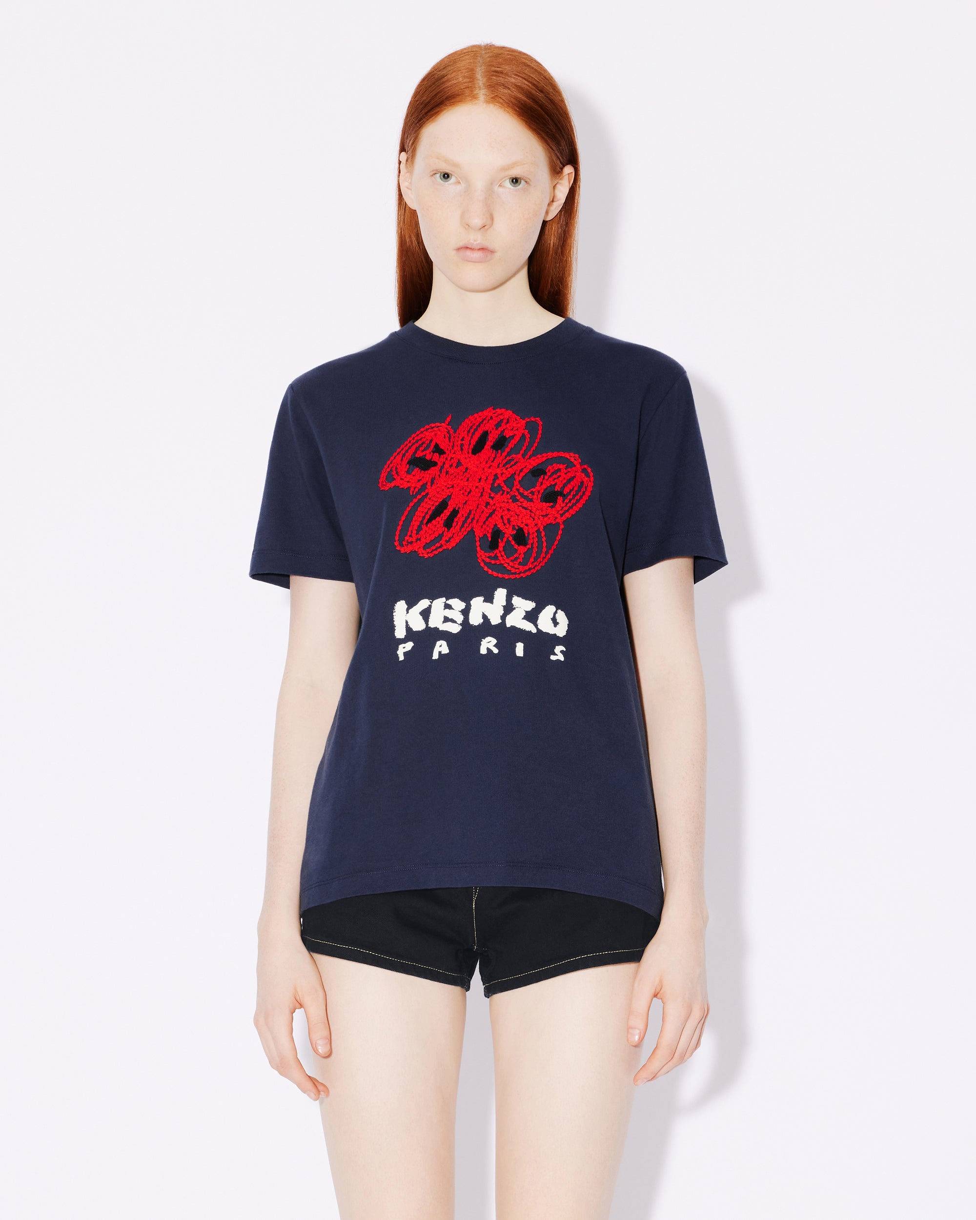 Kenzo Drawn Varsity Loose Tee