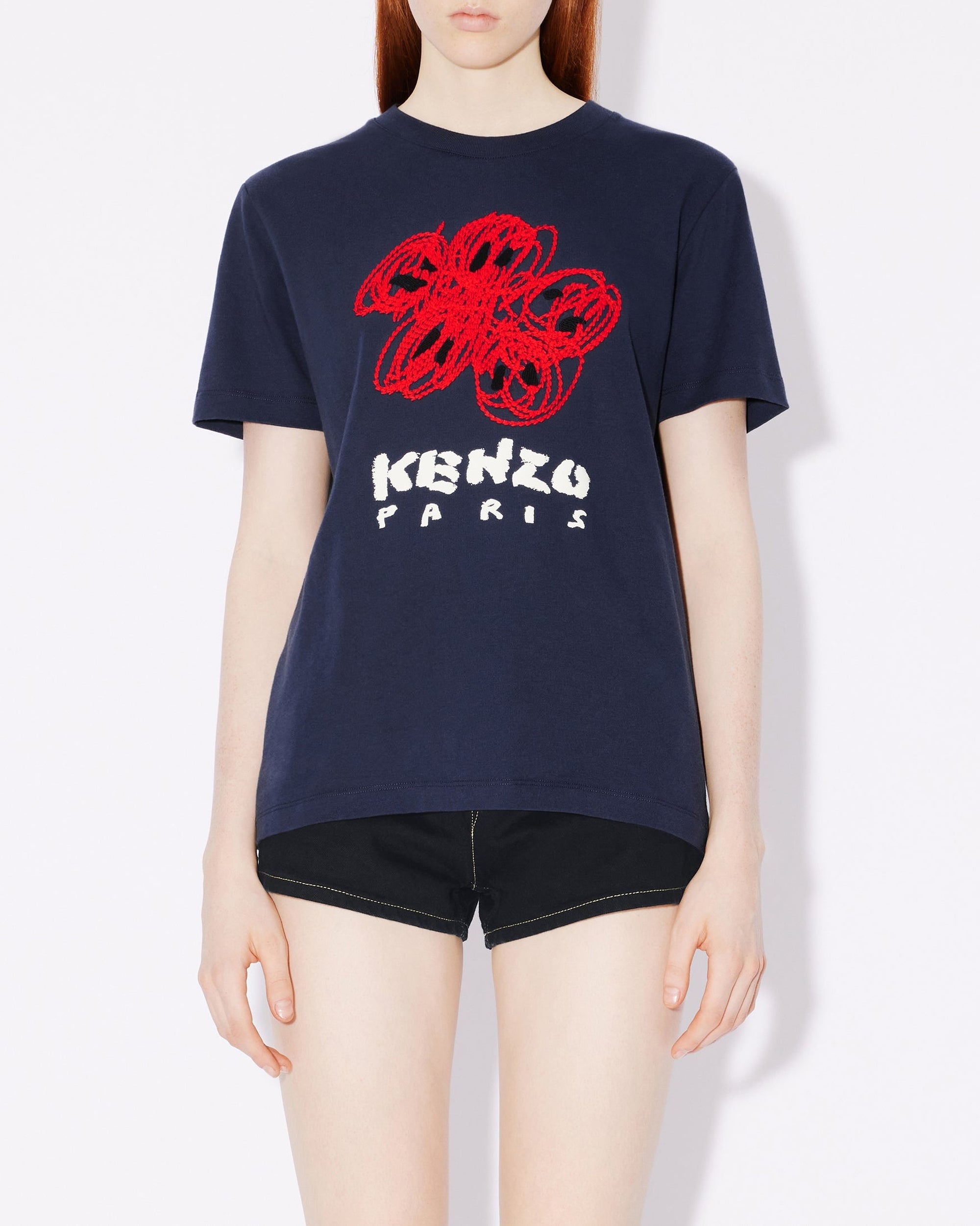 Kenzo Drawn Varsity Loose Tee