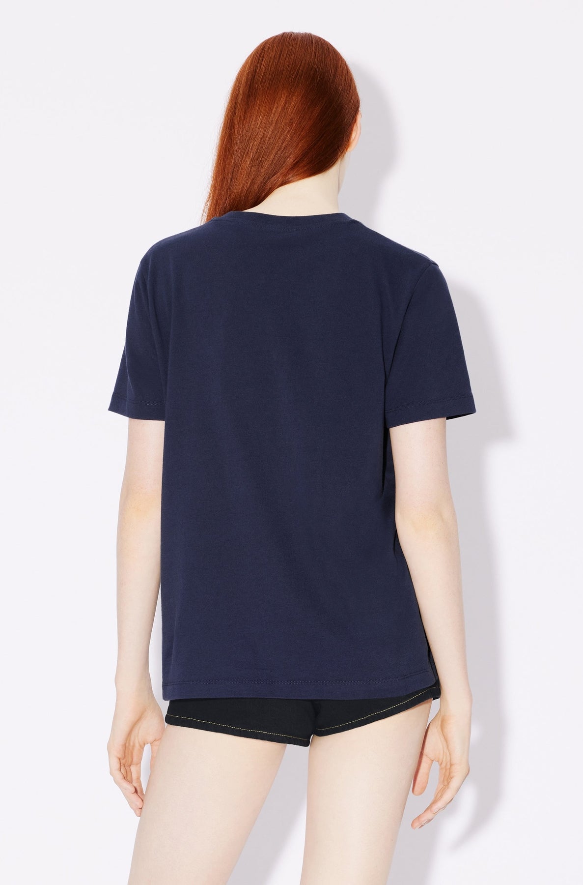 T-shirt loose brodé Kenzo Drawn Varsity - Midnight Blue