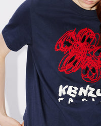 Kenzo Drawn Varsity Loose Tee