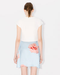 Kenzo Rose Cropped T-Shirt