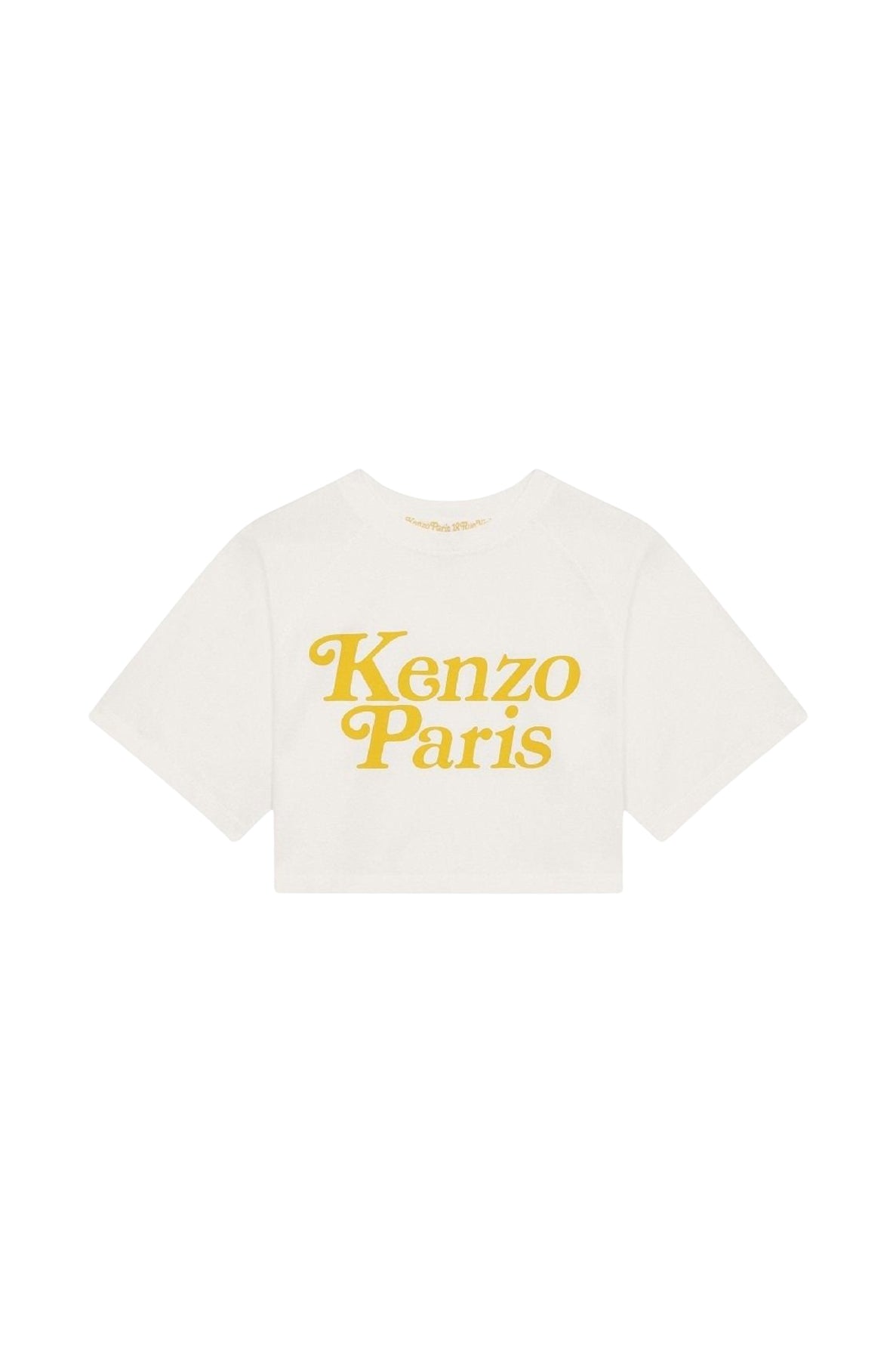Boxy cropped T-shirt Kenzo by Verdy - Off White
