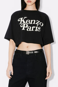 T-shirt boxy cropped Kenzo by Verdy - Black